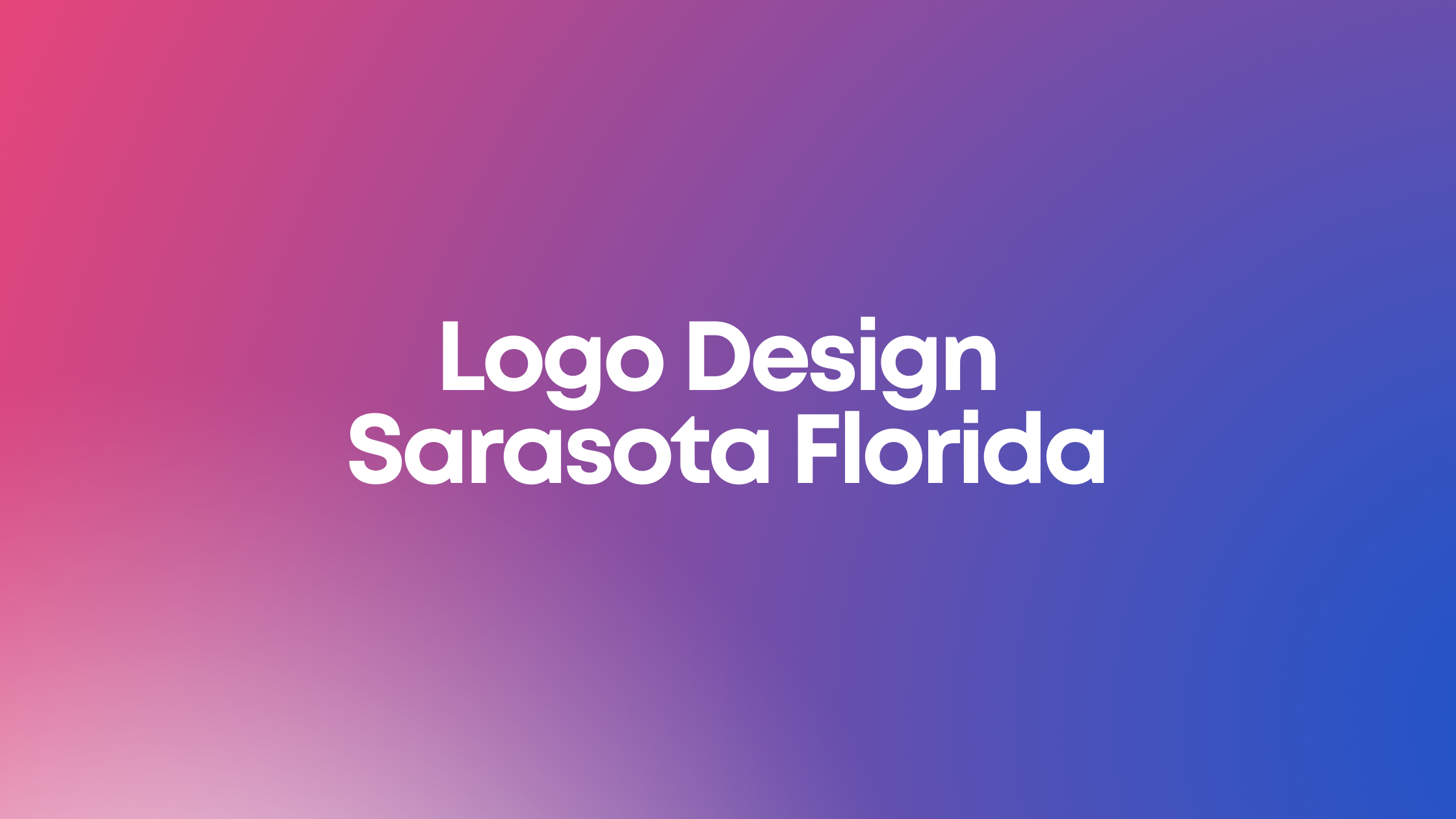 Logo Design Sarasota Florida