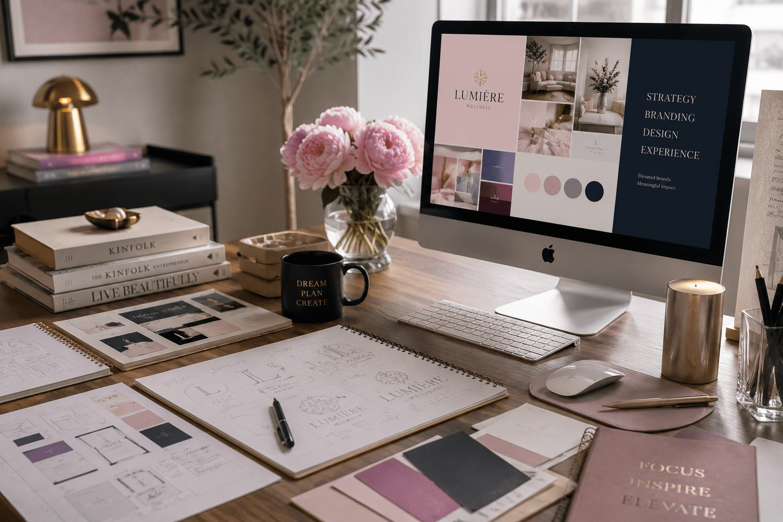 DreamBig Creative workspace
