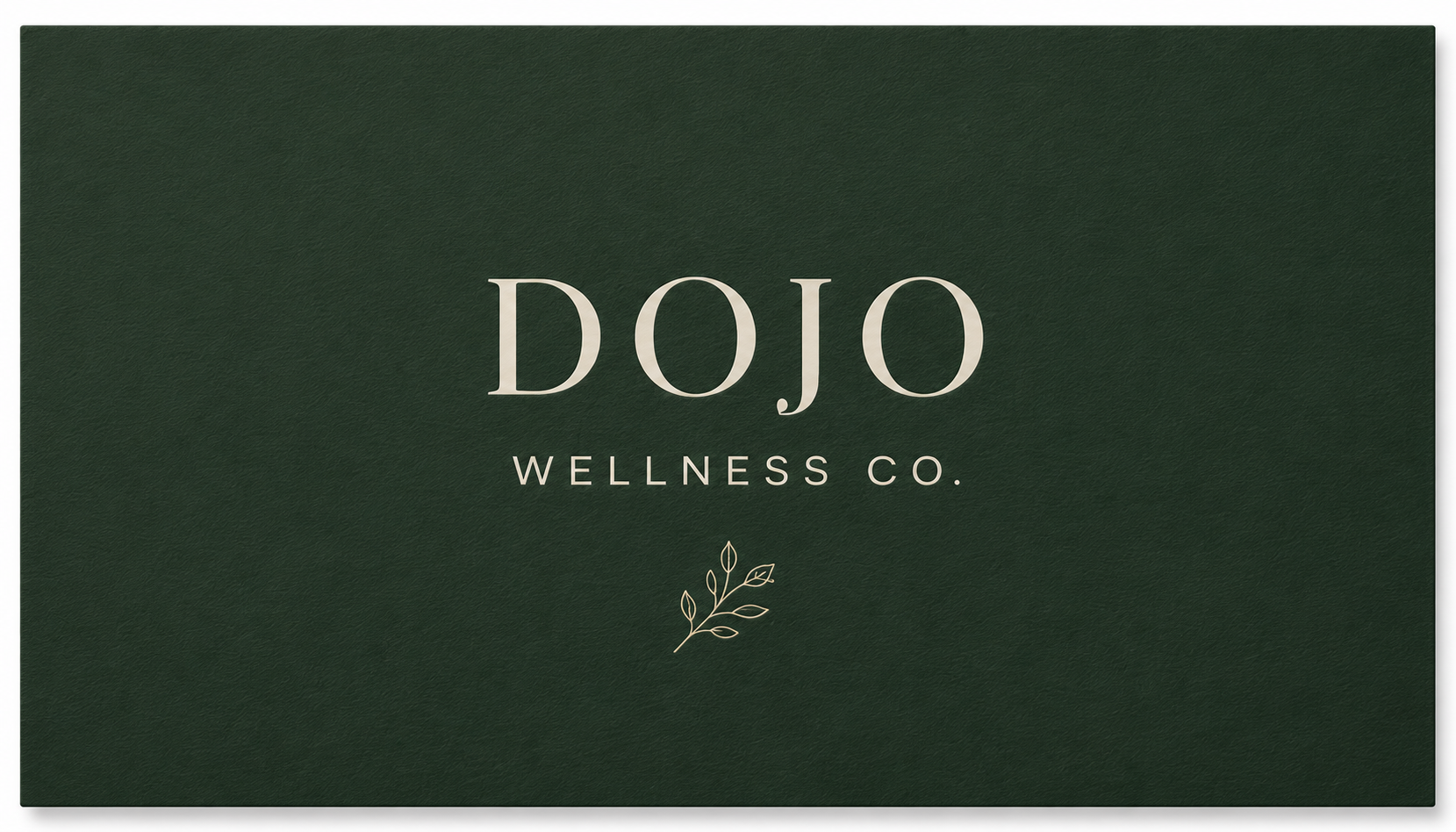 Dojo Wellness Co. | Brand Identity & Wellness Experience